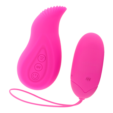 Stimolatore Silicona Medica con Telecomando e Vibrazioni Multiple